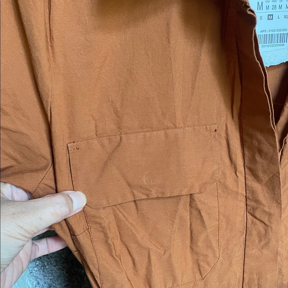 Zara ZW Collection Poplin Shirtdress - Picture 3 of 15
